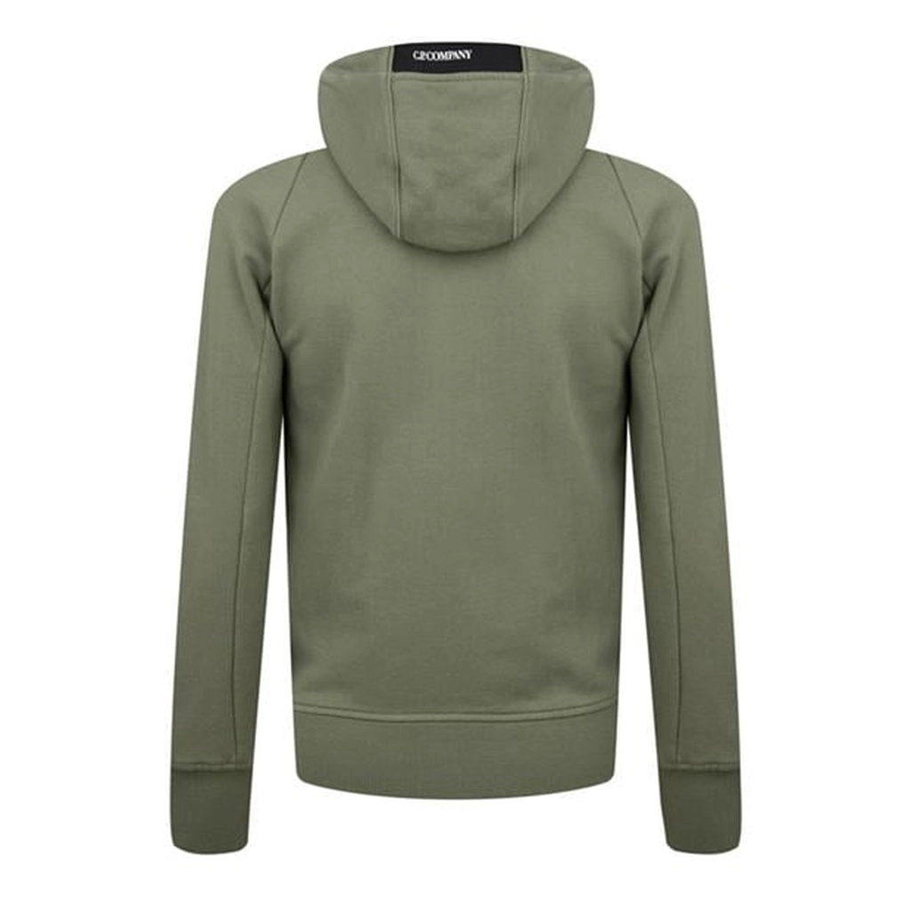CP Company Goggle Lens Hoodie - Green